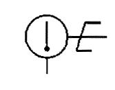 Условное обозначение манометра на схеме