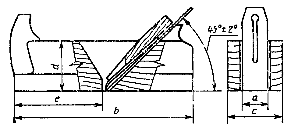 Торцовочный рубанок чертеж