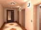 Визуализация интерьера лифтового холла типового этажа в ЖК «Геометрия»