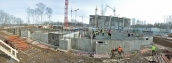 Строительство 1 корпуса ЖК «Николин парк» (апрель 2013 г.)